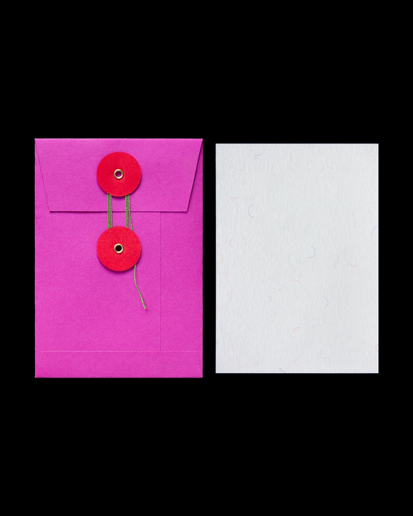 Notecards — Fuchsia Pink (set of 6)