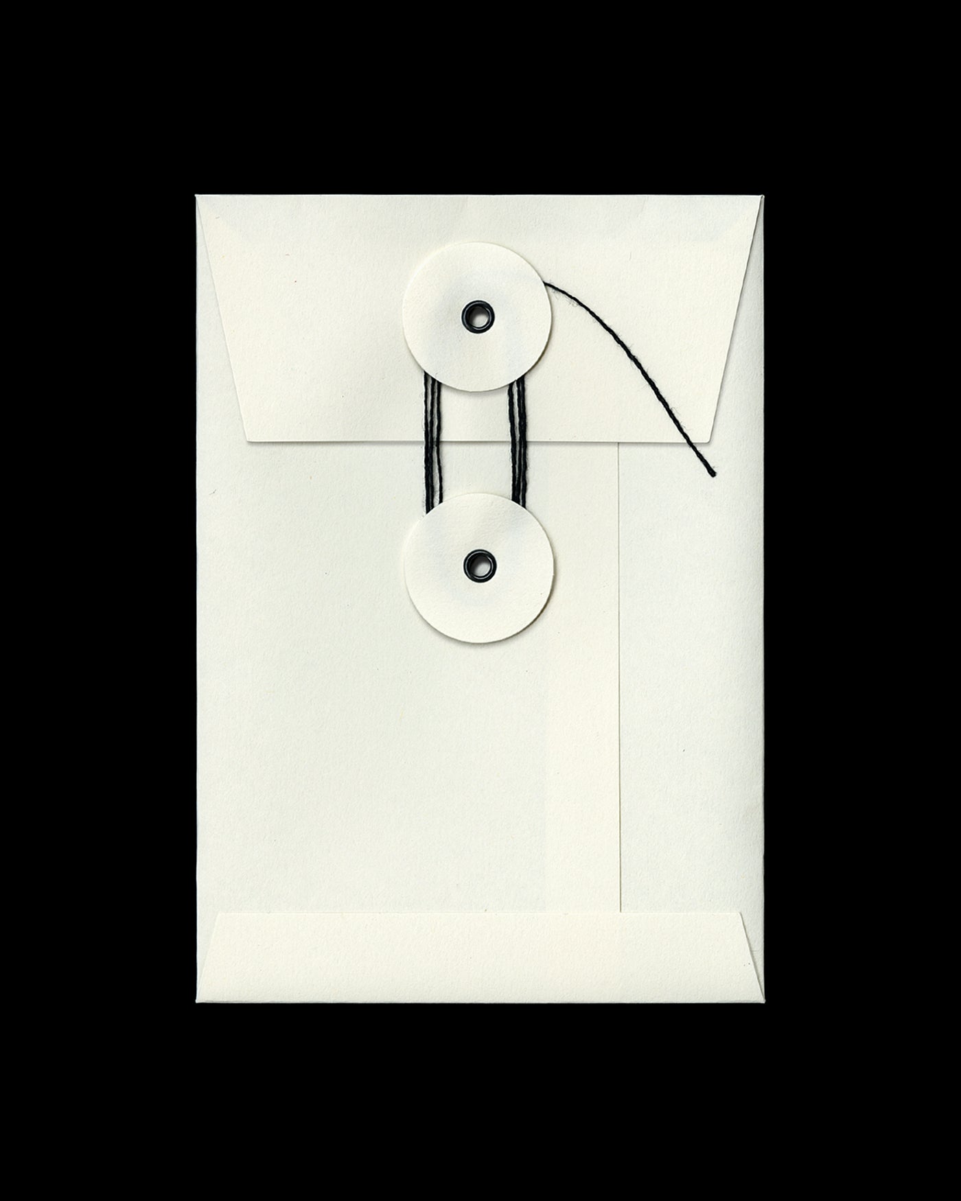 String & Washer Envelope — Natural White